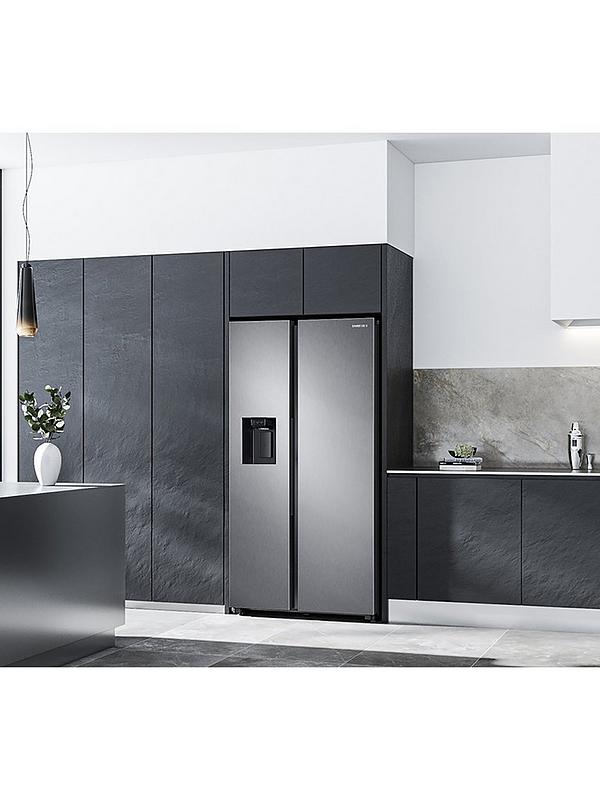 Samsung Series 7 RS68A8820S9/EU American Style Fridge Freezer with SpaceMax™ Technology - F Rated - Matte Stainless - Image 3